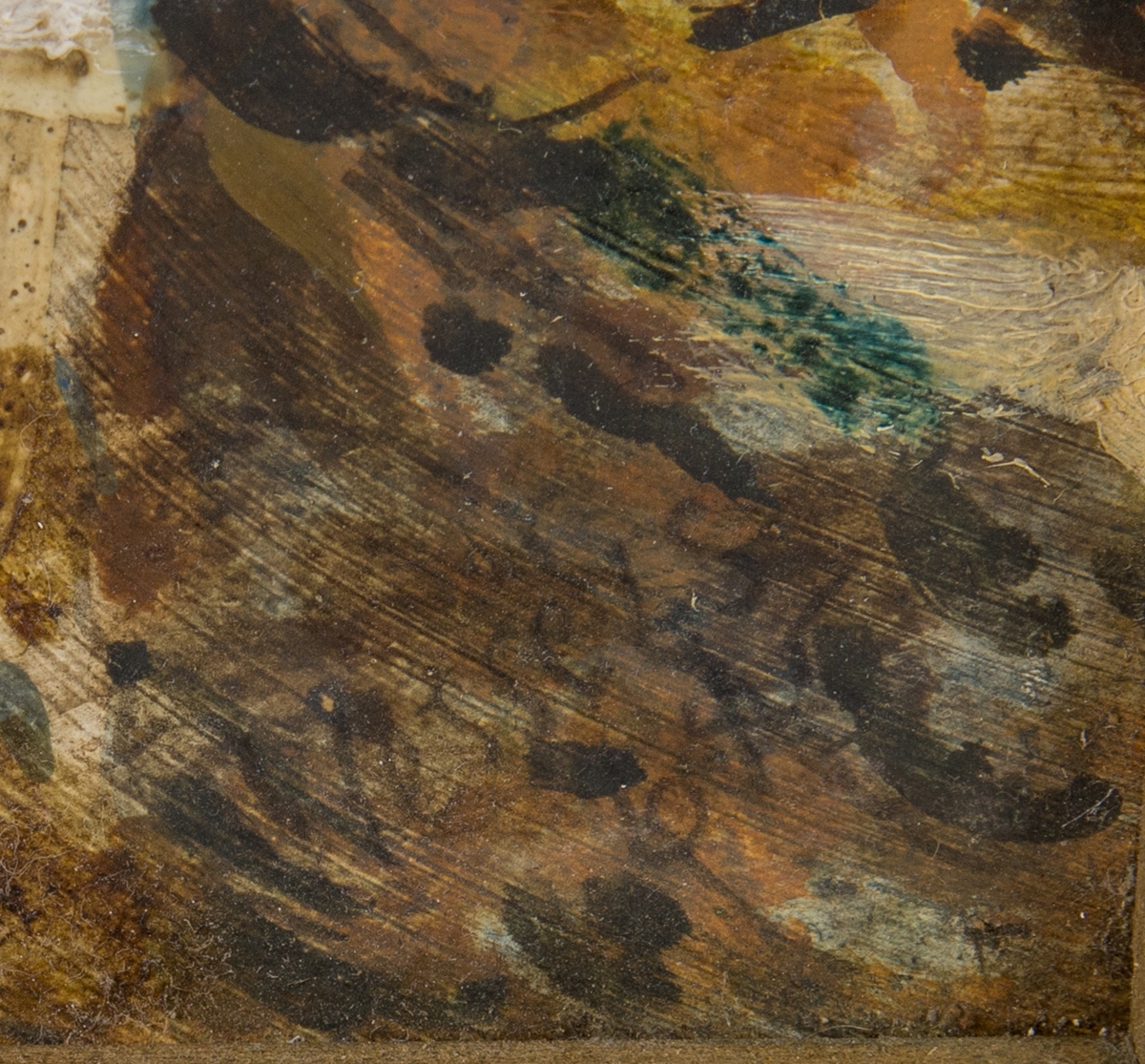 Artwork by Glenn Anthony Wessels, Alpine Alders,, Made of acrylic and oil on board