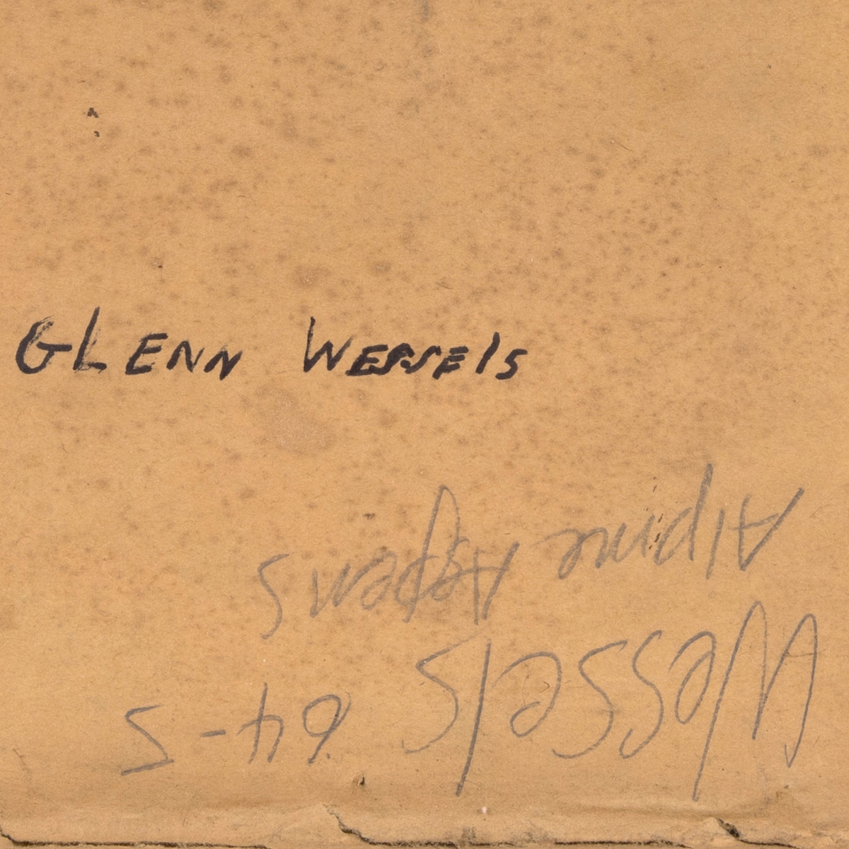 Artwork by Glenn Anthony Wessels, Alpine Alders,, Made of acrylic and oil on board