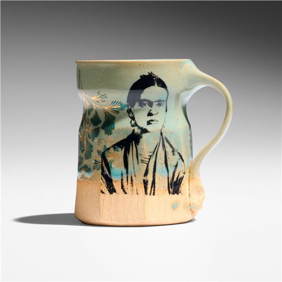 Portrait cup (Frida Kahlo by Roberto Lugo, 2022
