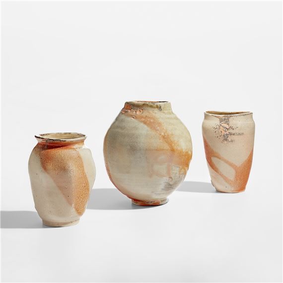 Three vases by Frances Palmer, 2020