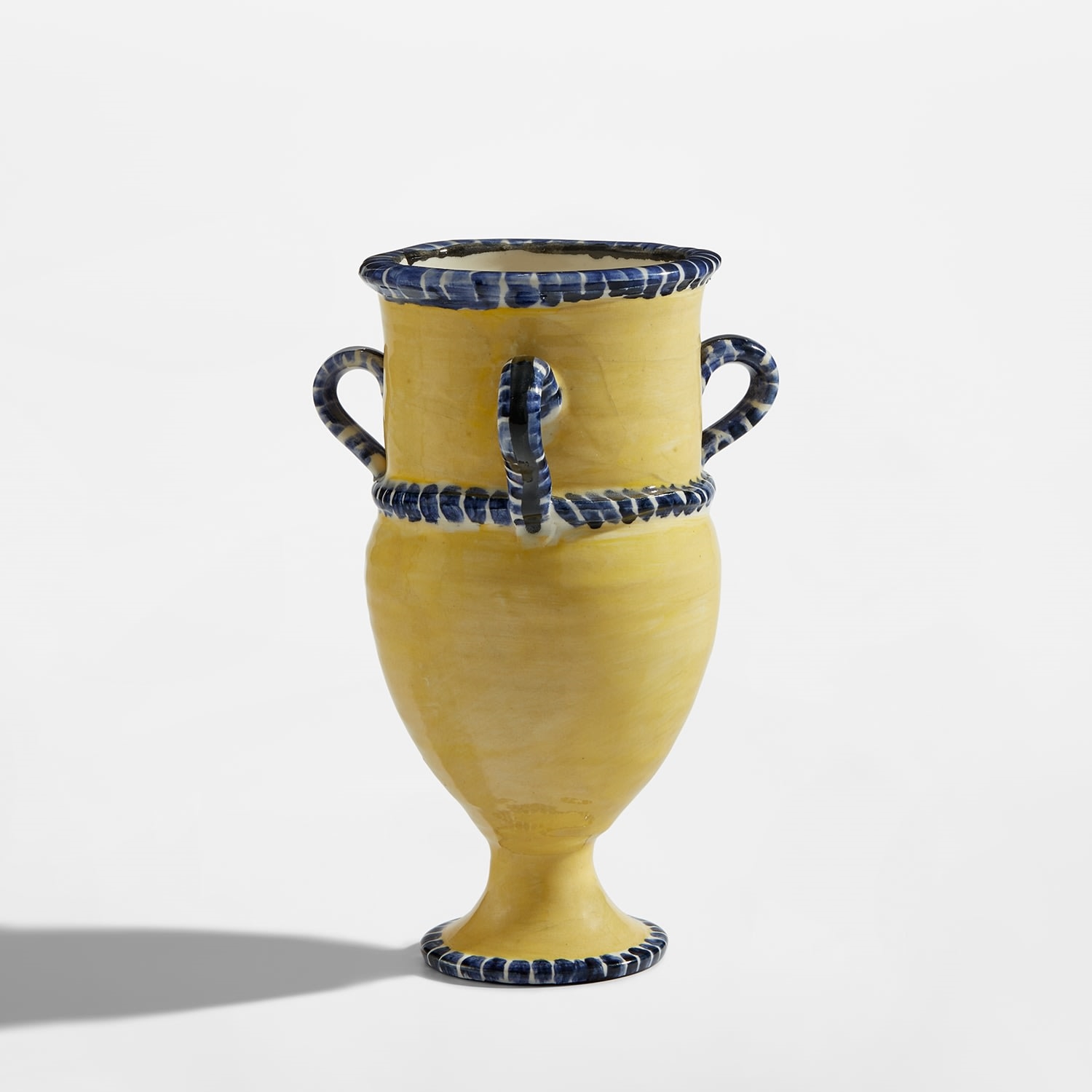 Artwork by Frances Palmer, Egyptian" vase, Made of Glazed porcelain