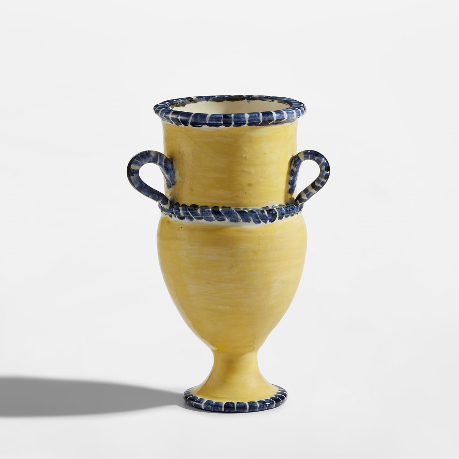 Artwork by Frances Palmer, Egyptian" vase, Made of Glazed porcelain