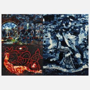 Drei Gemälde - Siegfried Burmeister