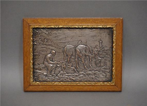 Peasant and his carriage - R. Mayer