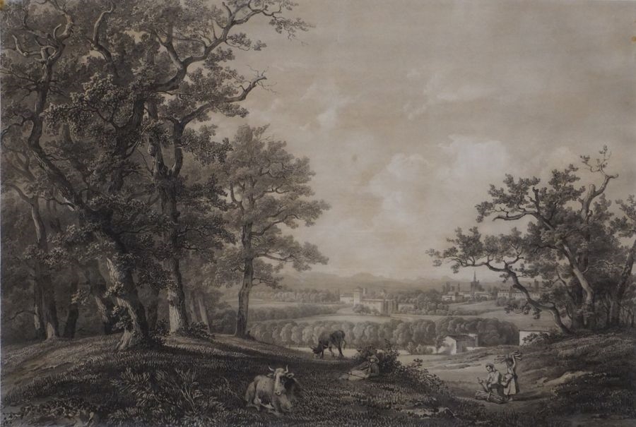 Édouard Jean Marie Hostein | Village et château de Charly | MutualArt