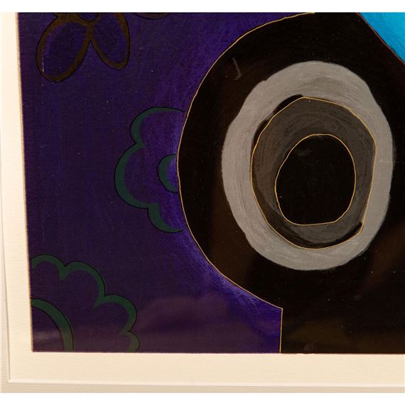 Itzchak Tarkay | Violet Respite (Circa 1990) | MutualArt