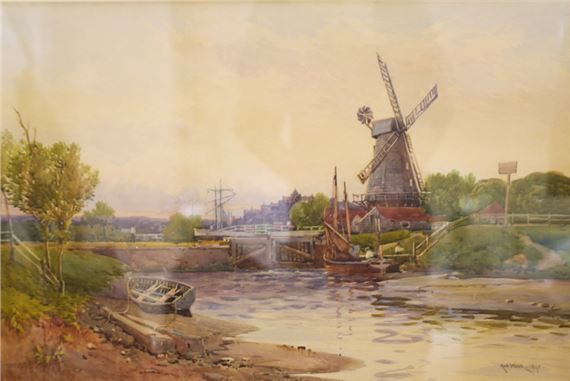 Webb Archibald | ‘A View of Rye from the river’ (1890) | Compare ...
