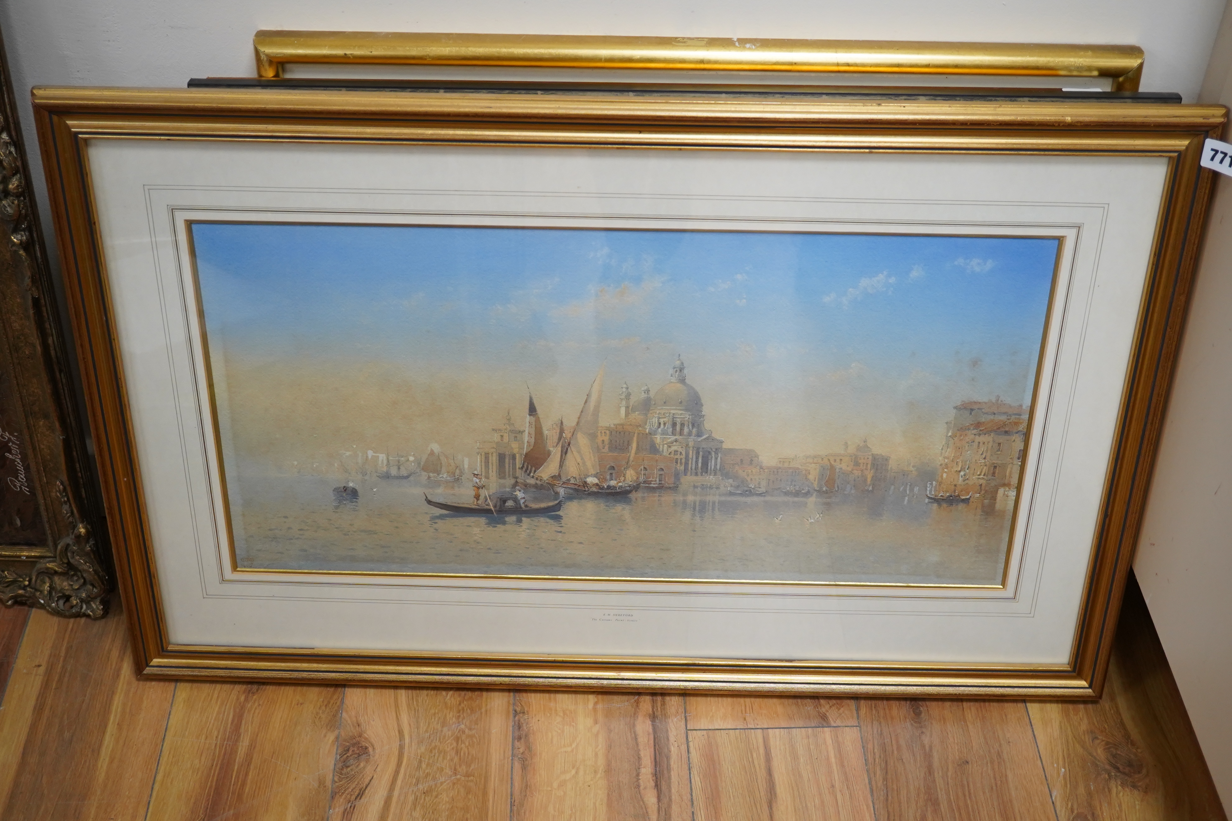 Edward W. Hereford | The Customs Point, Venice (1905) | MutualArt