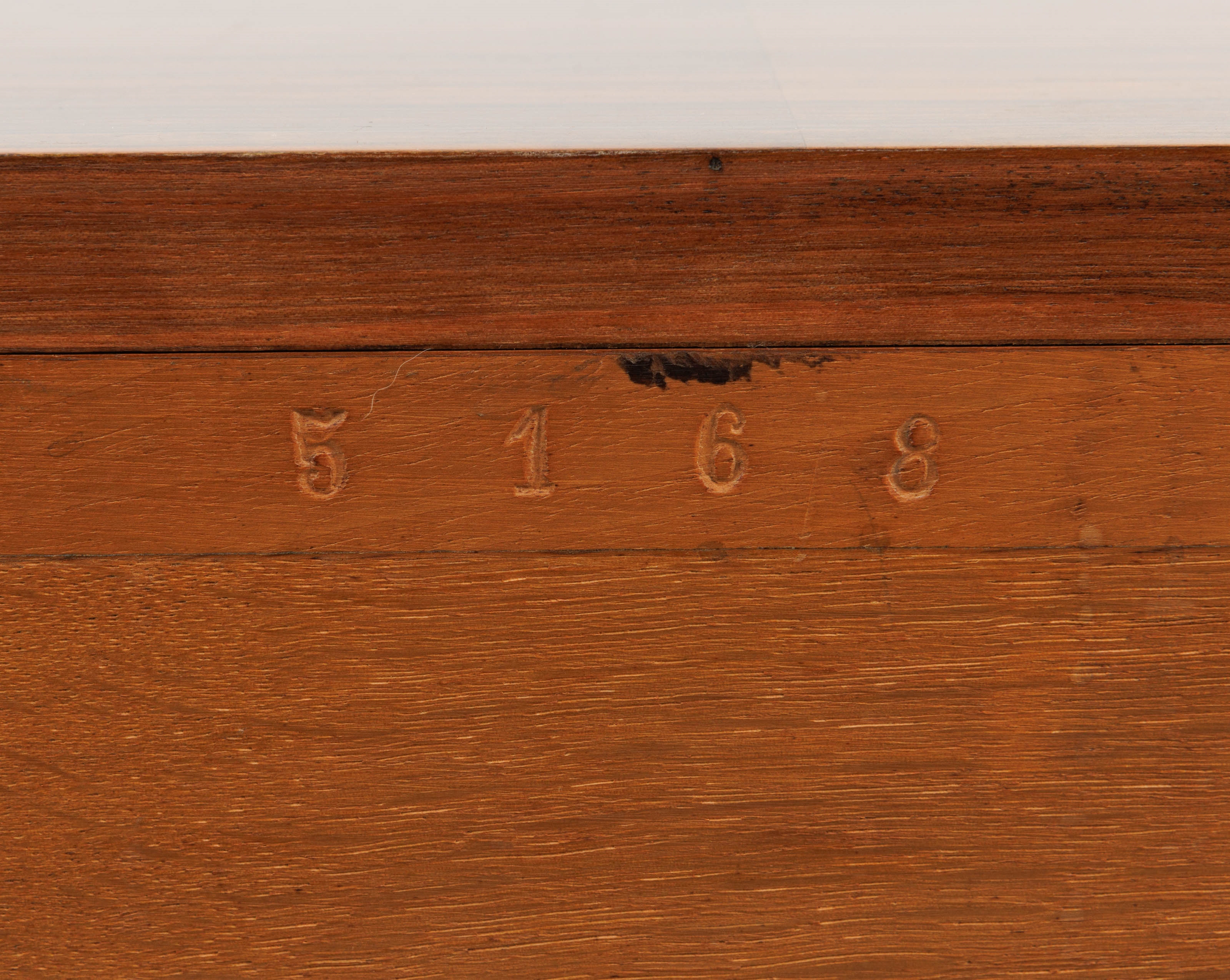 Artwork by Jules Leleu, A polished rosewood art deco-period sideboard, Made of polished rosewood