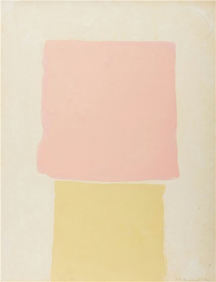 Pink Bay by Kenneth Lochhead, 1963