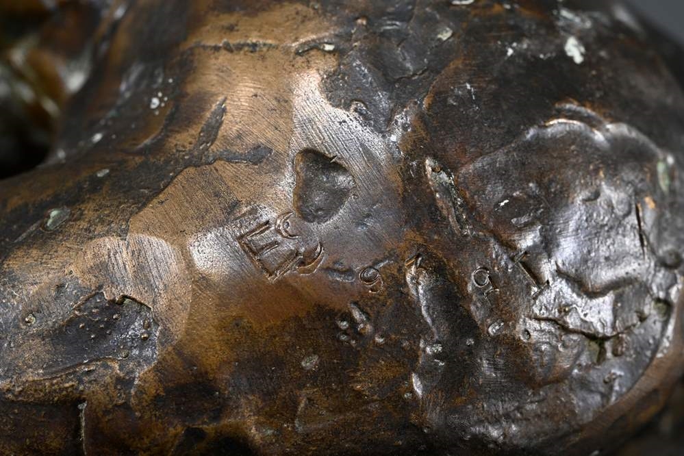 Artwork by Ernemann Sander, Sander, Made of patinated bronze