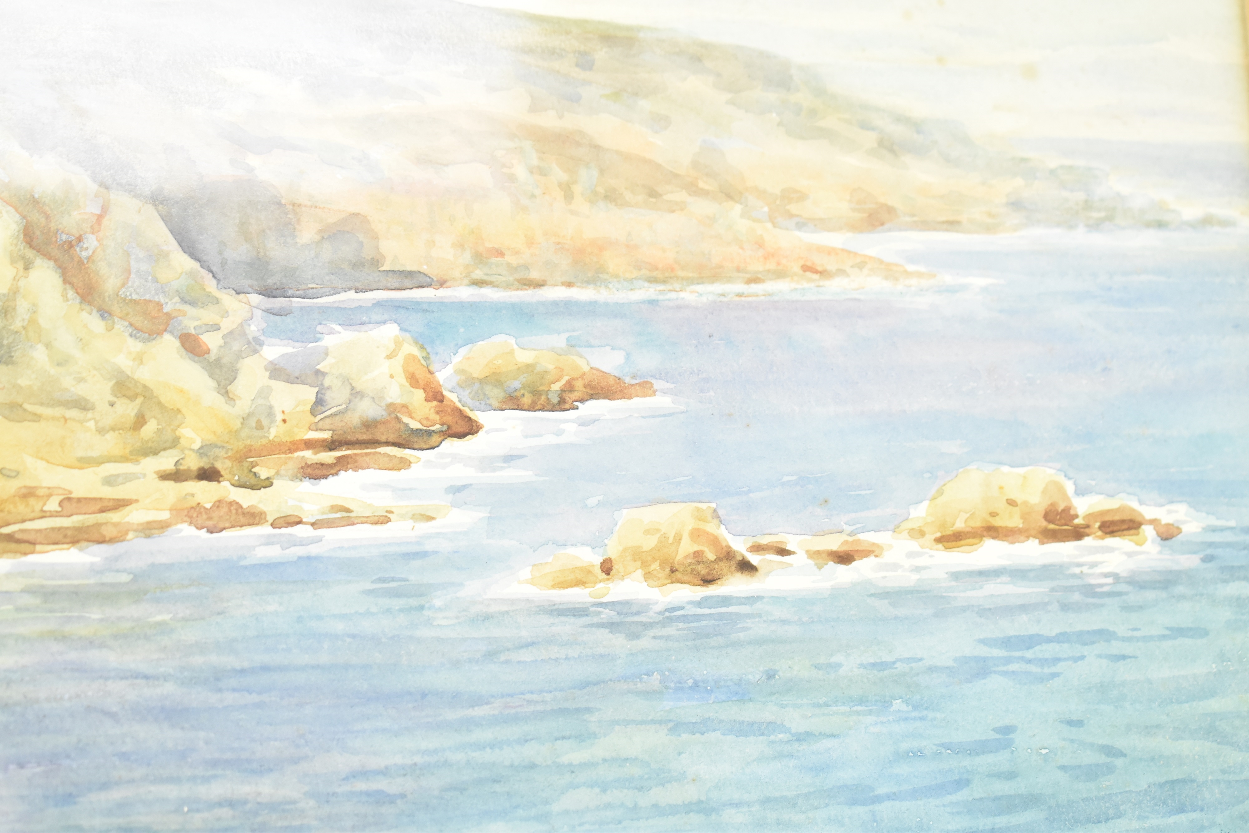 Artwork by John W Mathewman, - Two early 20th century watercolour on paper landscape paintings, Made of watercolour on paper