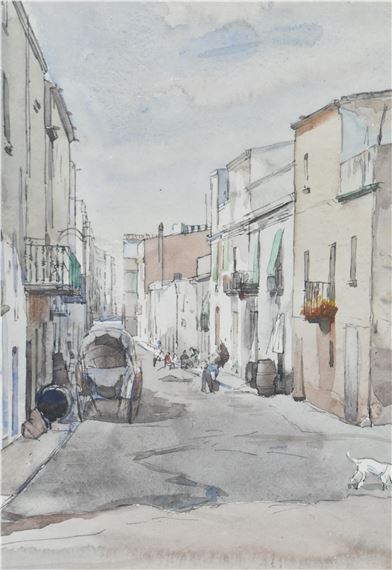 Russell Reeve | WATERCOLOUR ON PAPER PAINTING (Circa 1928) | MutualArt