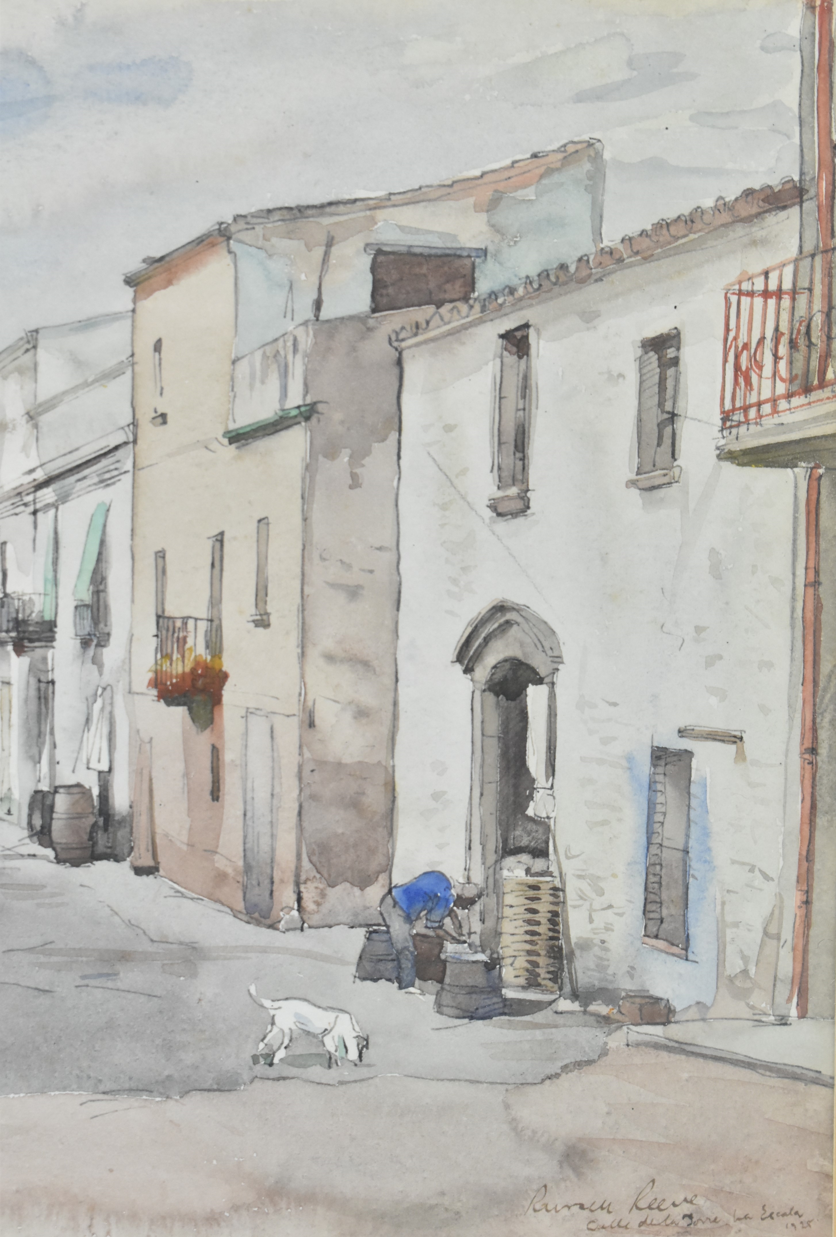 Russell Reeve | WATERCOLOUR ON PAPER PAINTING (Circa 1928) | MutualArt