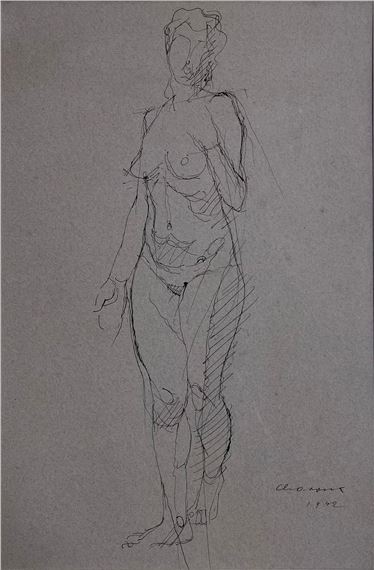 – Untitled Nude Sketch