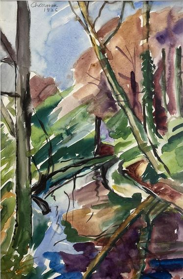 – Untitled Creek Scene in Cornwall