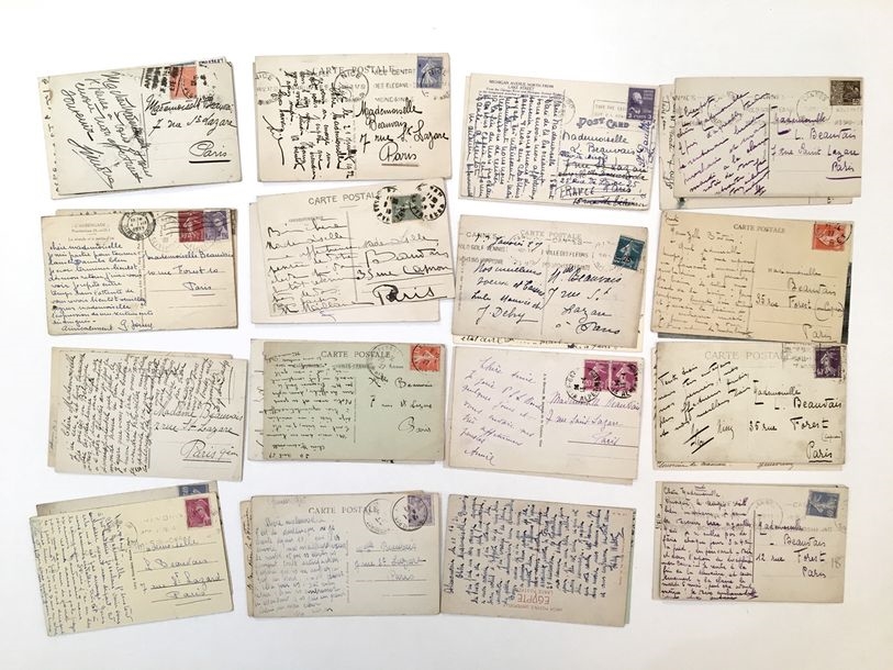 Artwork by Cléo de Mérode, Cléo de MÉRODE (1875-1966) and others. Correspondence, circa - Lot 149