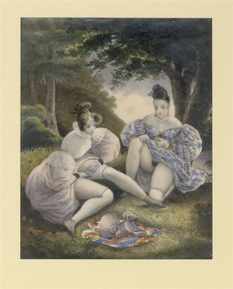 Achille Devéria | Achille DEVÉRIA (1800-1857) and his friends. The