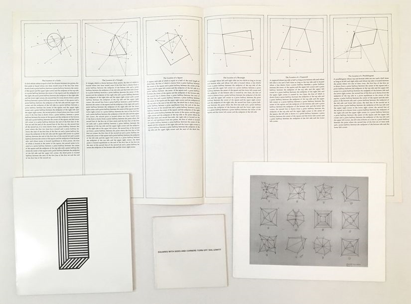 Artwork by Sol LeWitt, Sol LEWITT (1928-2007). 4 plates, various formats, including - Lot 401, Made of drawings