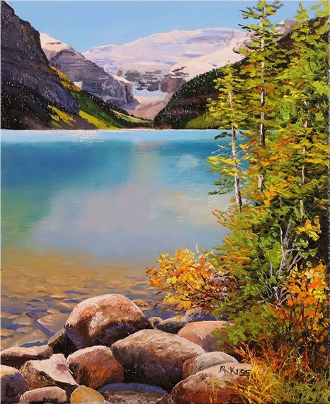 LAKE LOUISE SHORESIDE by Andrew Kiss