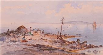 VIEW FROM LEVIS (OPPOSITE QUEBEC); 1882 - William Nicoll Cresswell