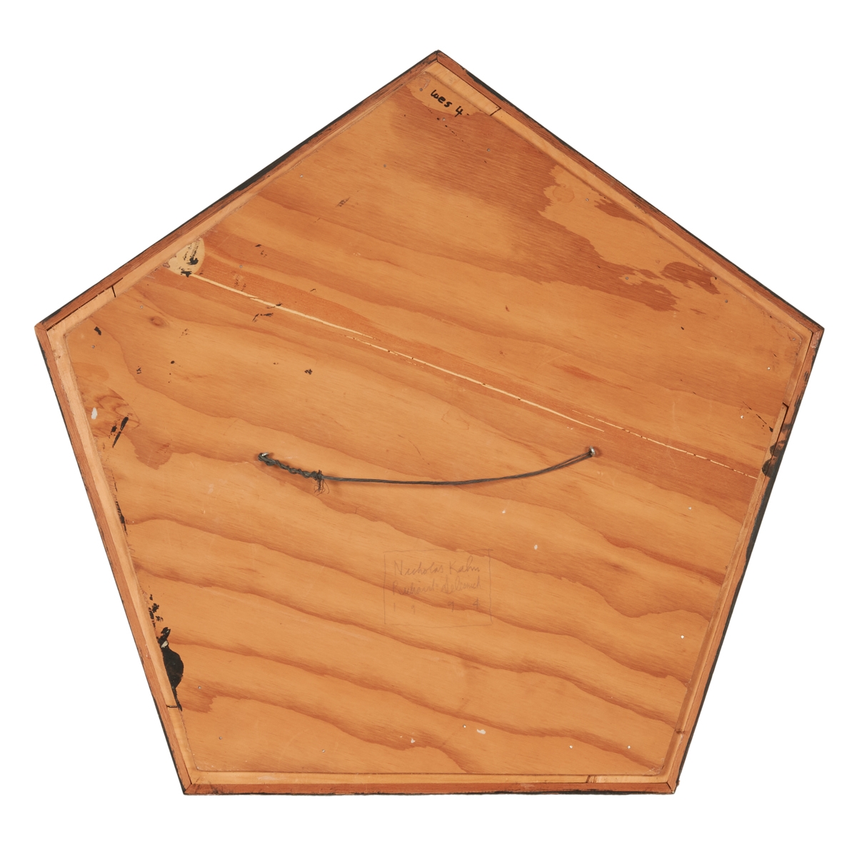 Artwork by Richard Selesnick, Nicholas Kahn, Nicholas Kahn and Richard Selesnick, Self Portrait, Made of shaped board