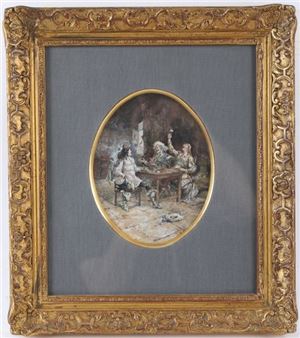 LES 3 MOUSQUETAIRES À LA TAVERNE - Arthur Gaillard