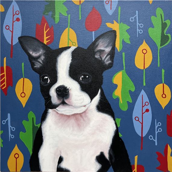 French Bulldog by Paula Zimmerman