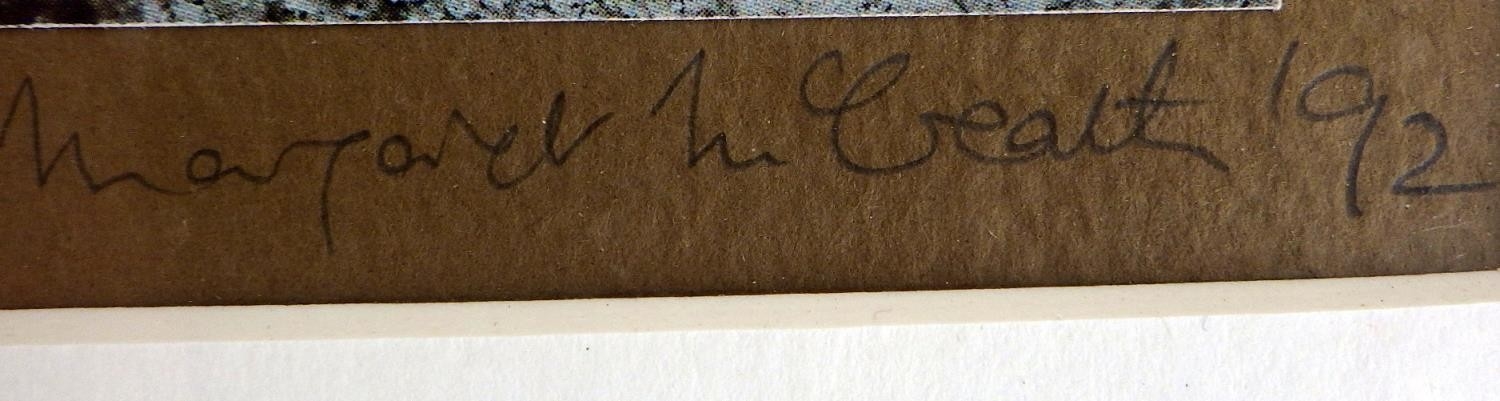 Artwork by Margaret McCreath, Tranquility, Made of photo collage prints