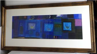 Lunar Eclipse Over Ancient Land - Kristan Baggaley