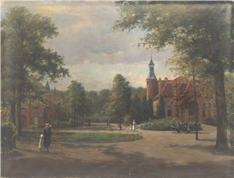 Flaneren in de middag - Jan van Dam