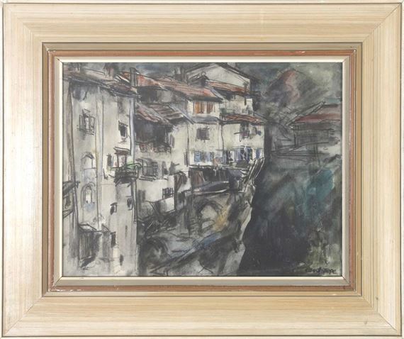 ‘Hangende huizen in Pont en Royans’ - Bob Ten Hoope