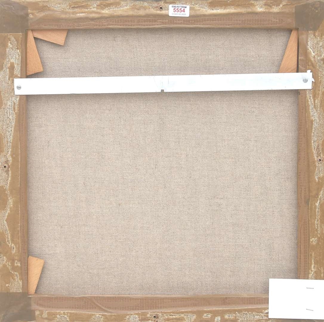 Artwork by Evert van Hemert, Compositie met naakte dame op paard