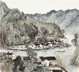 Reformist Ink Artist's Works on Display at Shenzhen Art Museum