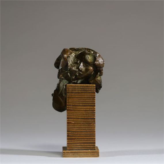 Small modernist bronze in the style of Rafaël VERJANS, on a - Lot 342 - Raf Verjans