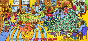 National Touring Exhibition Of Aminah Brenda Lynn Robinson Artwork Commences