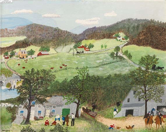 Grandma Moses: A Good Day’s Work - Smithsonian American Art Museum