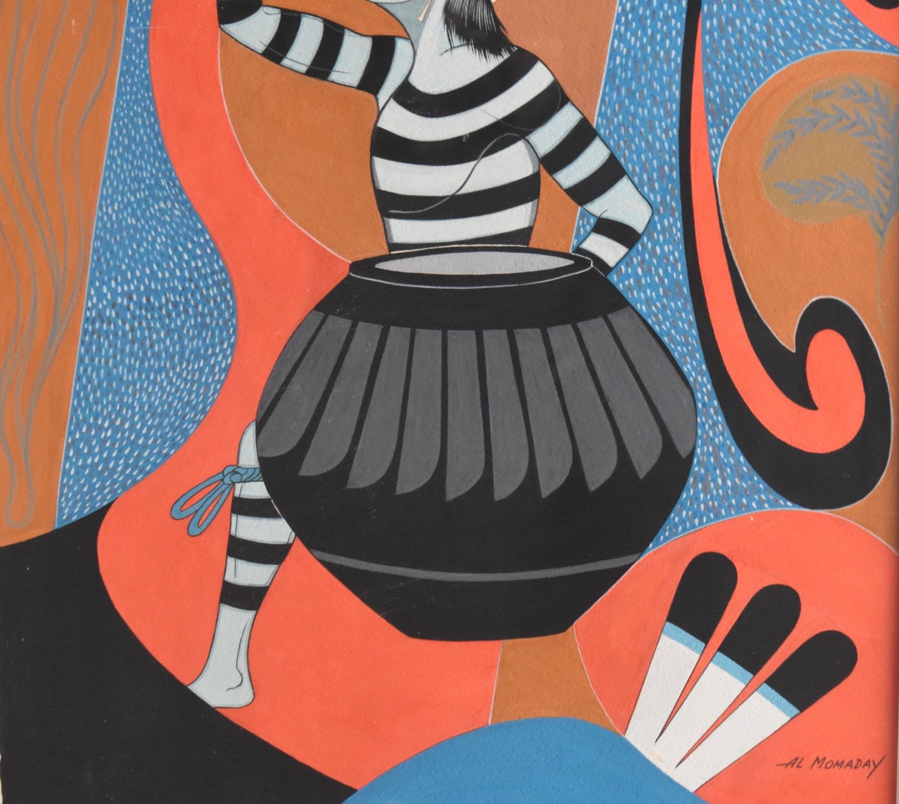 Al Momaday | KIOWA PAINTING (1960s) | MutualArt