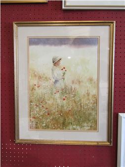 Girl in Cornfield - Hannah Edwards