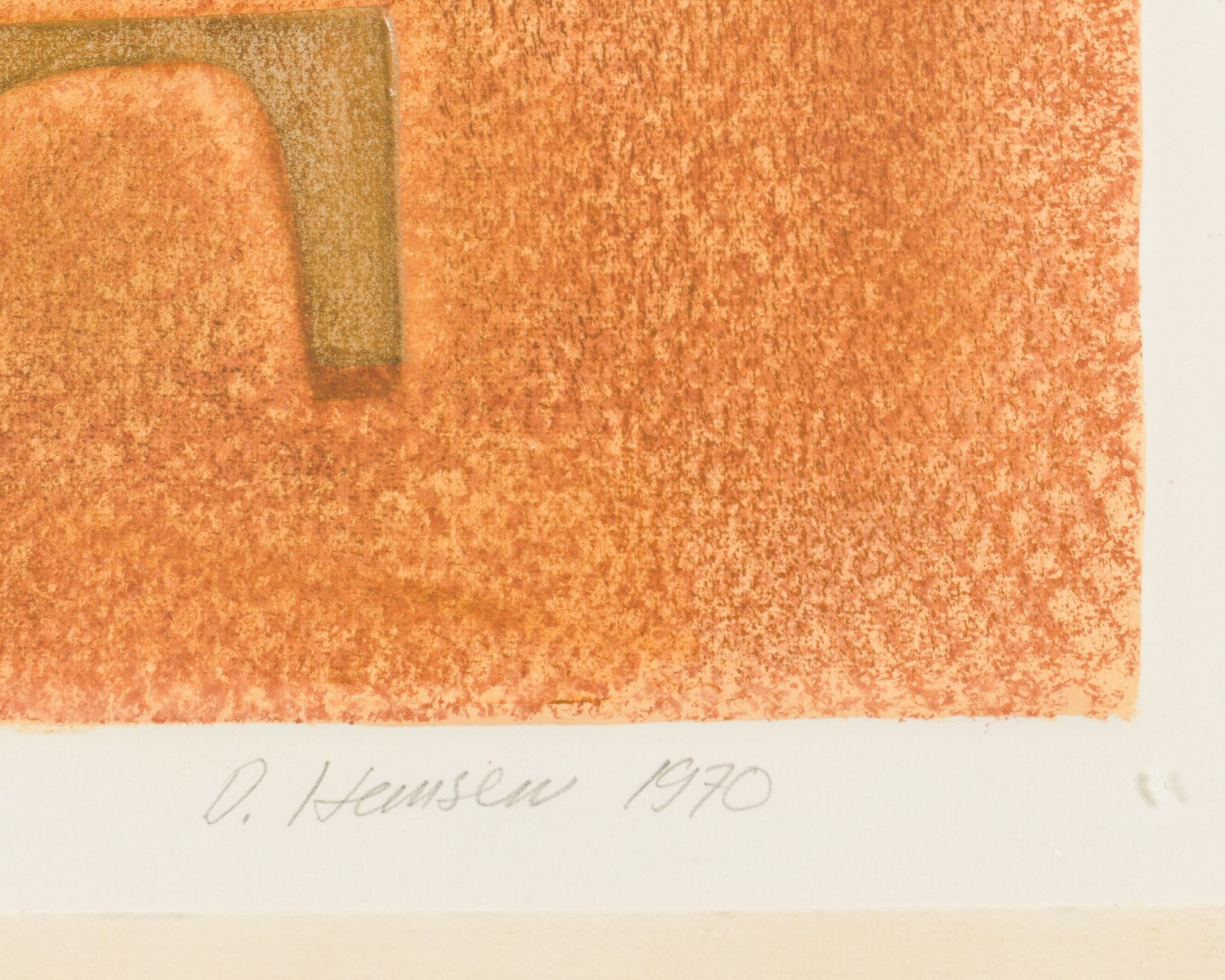 Artwork by Diana Hansen, Top Brass, Made of Brass, Lithograph, pencil