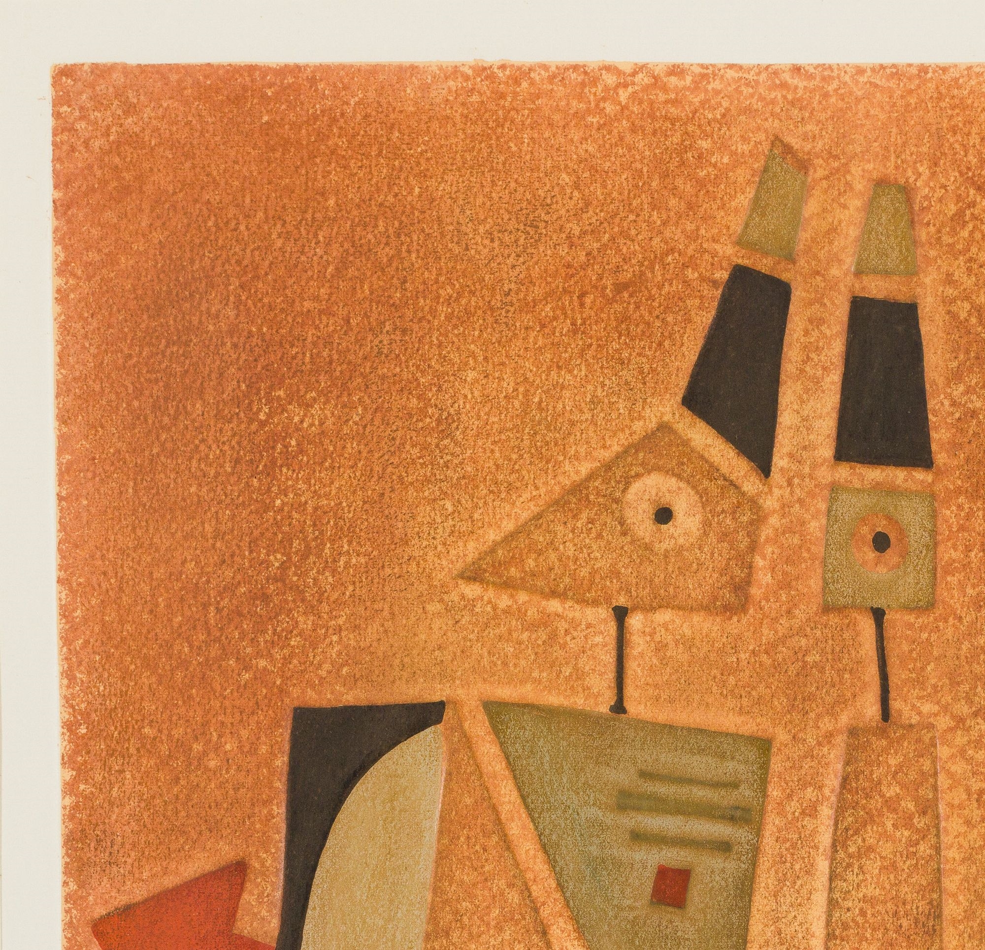 Artwork by Diana Hansen, Top Brass, Made of Brass, Lithograph, pencil