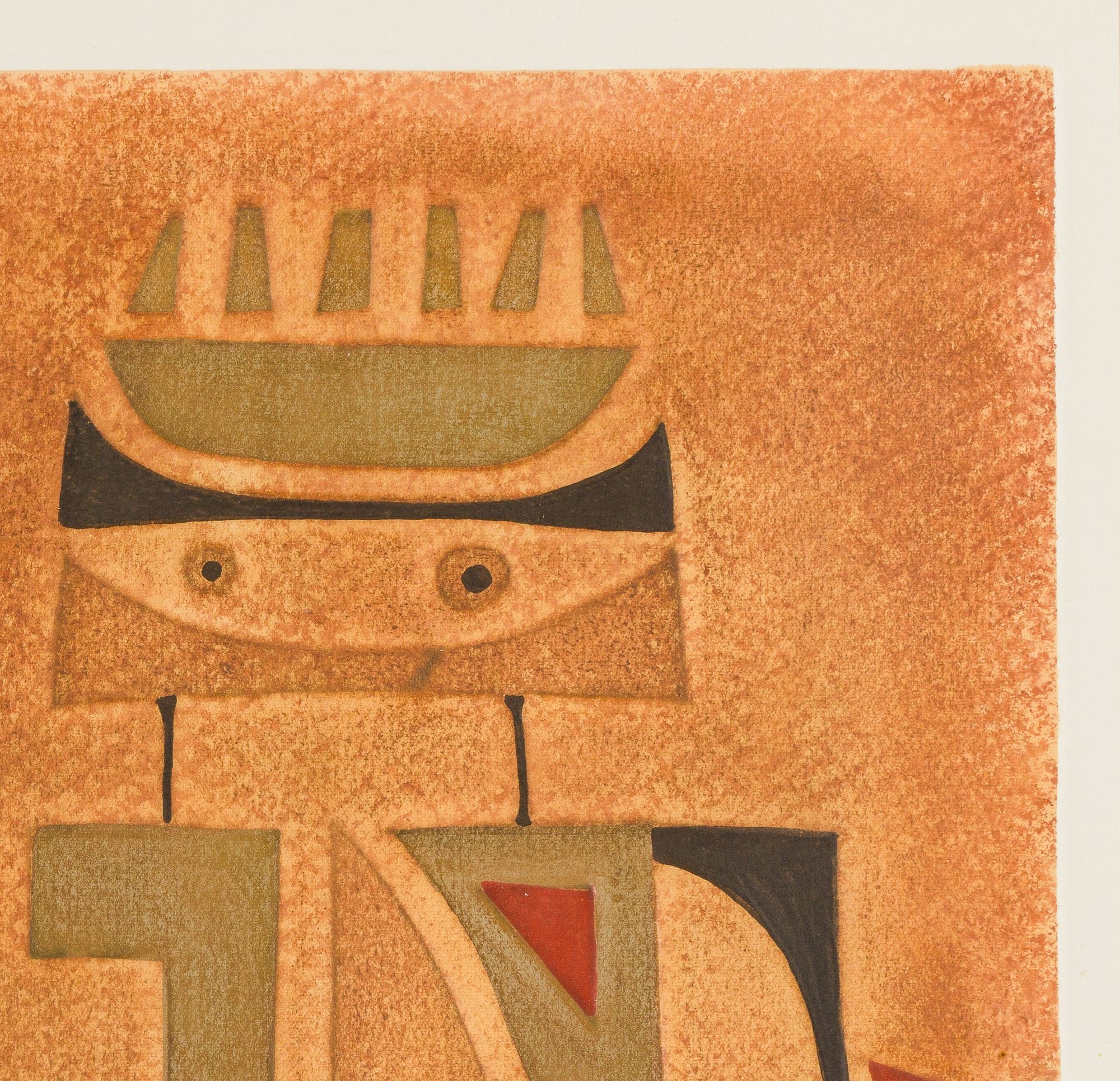 Artwork by Diana Hansen, Top Brass, Made of Brass, Lithograph, pencil