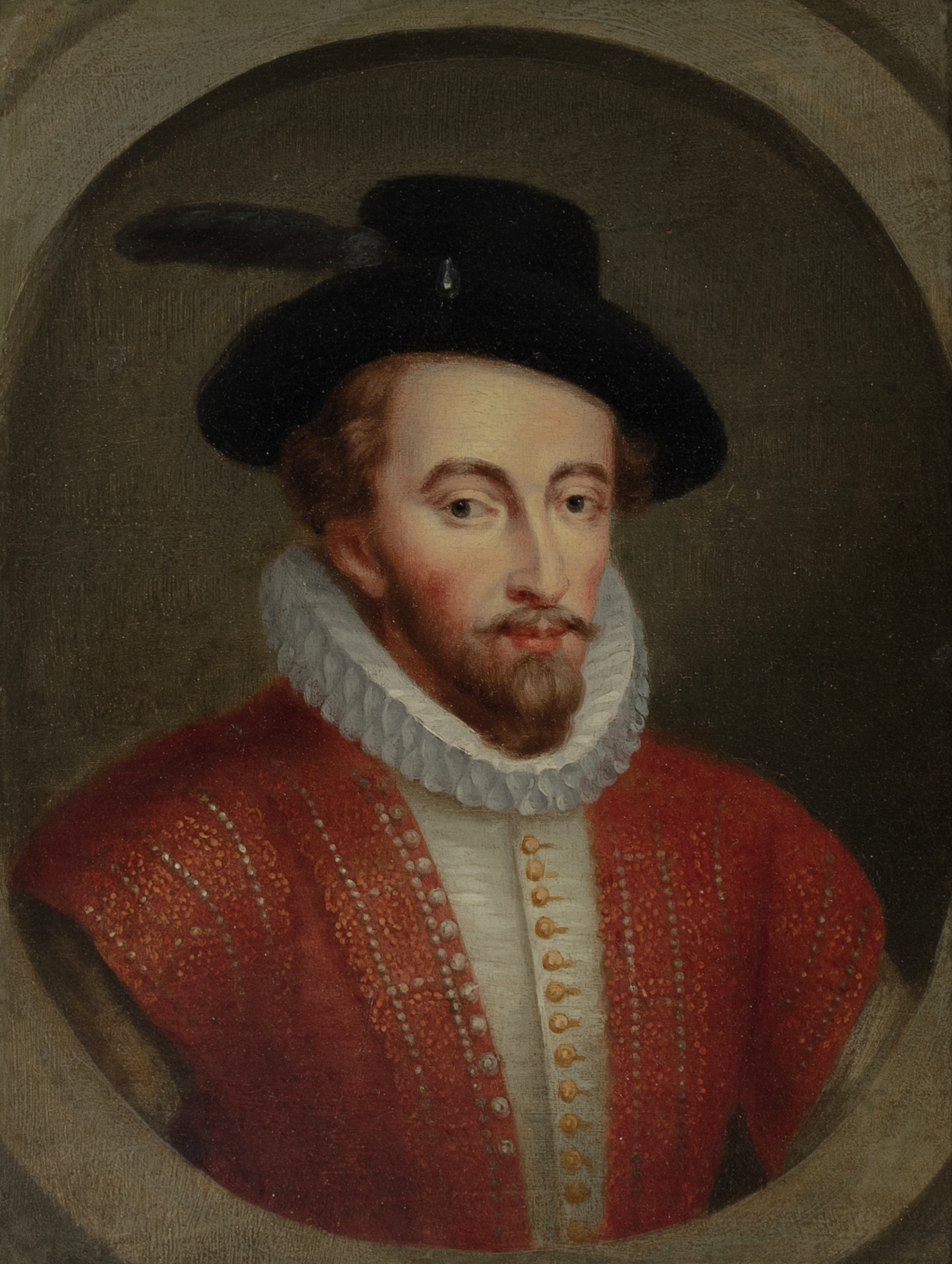 English School, 18th Century | Portrait of Sir Walter Raleigh (c.1552 ...