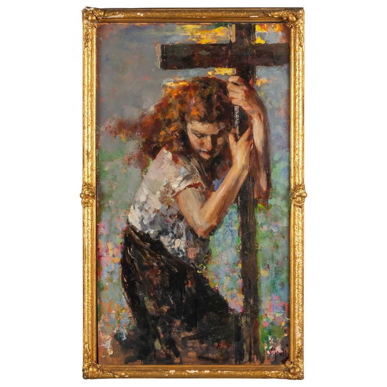 Artwork by V Irolli, V.Irolli, Made of oil on board