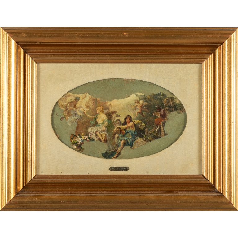 Artwork by Nicolò Barabino, NICOLO BARABINO (1832-1891