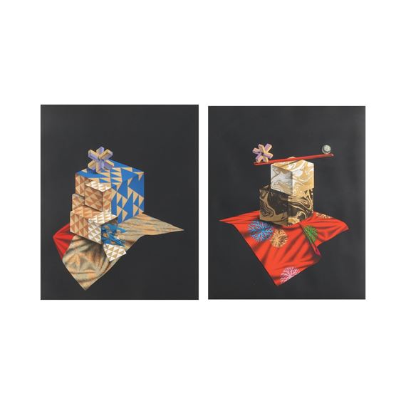 Shuji Wako | Two Lithographs | MutualArt
