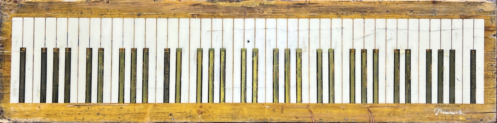 Artwork by Mareks Gureckis, Infinite Universe, Made of board, oil