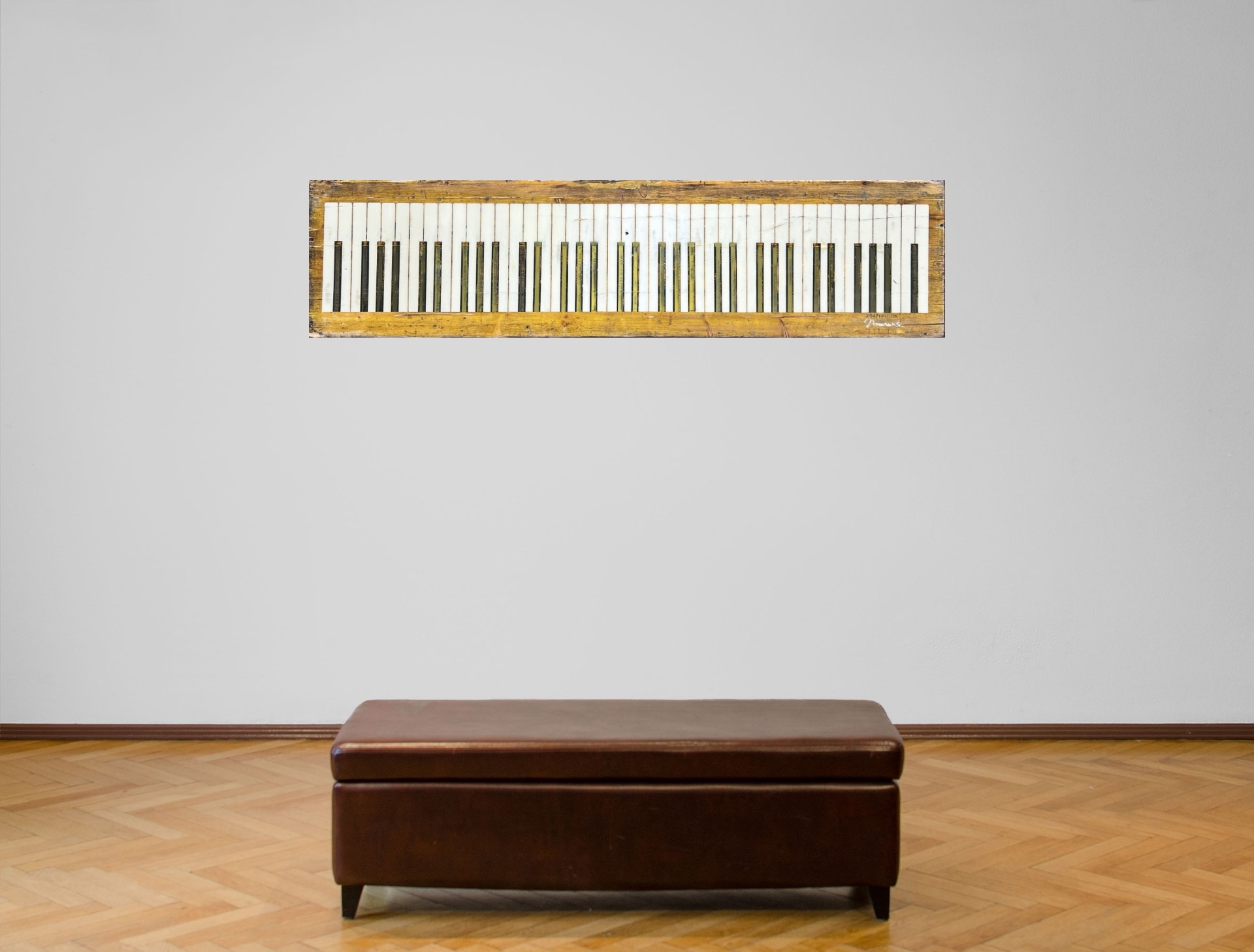 Artwork by Mareks Gureckis, Infinite Universe, Made of board, oil