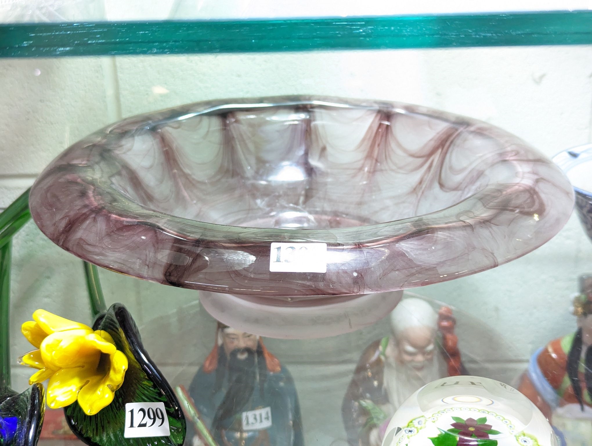 Artwork by FLOAT, ART DECO FLOAT BOWL, Made of glass