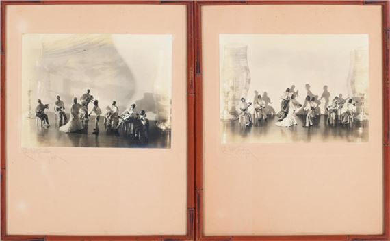 A PAIR OF SILVER GELATIN PRINTS by Cecelia Norfolk Eareckson, 1933